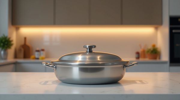 Des casseroles en inox pour une cuisson saine et uniforme