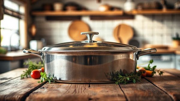 Top casseroles inox : des choix pour une cuisson parfaite