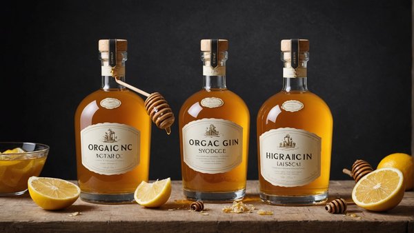 Le gin bio au miel : une douceur artisanale à savourer